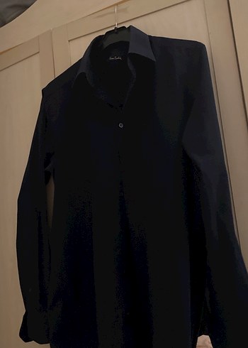 Pierre Cardin Düğmeli lacivert Gömlek