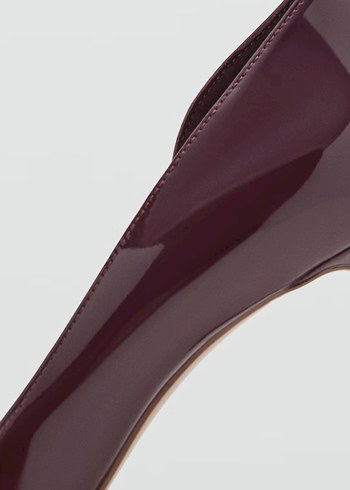 38 Beden bordo Renk Bordo Rugan Stiletto Kadın Ayakkabı