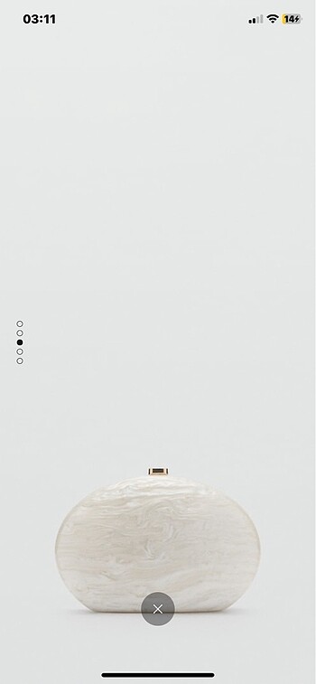 Mango Mango clutch elmas çanta