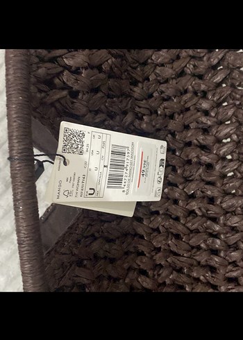  Beden kahverengi Renk Kahverengi Örgü Kadın Çanta