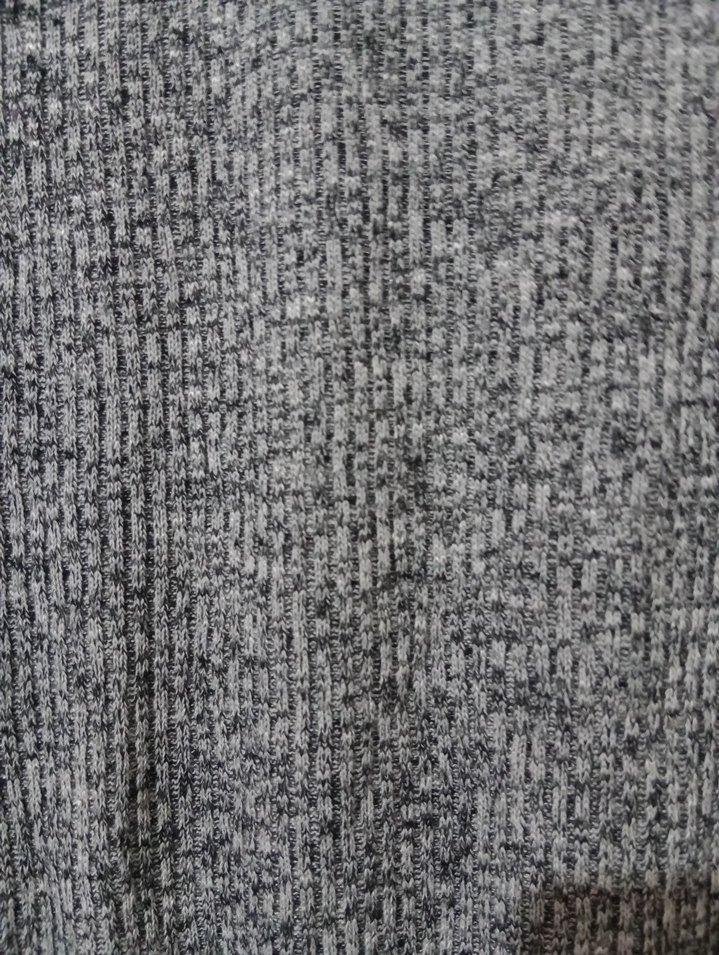 Gri Uzun Kollu Triko Midi Elbise - Görsel 3