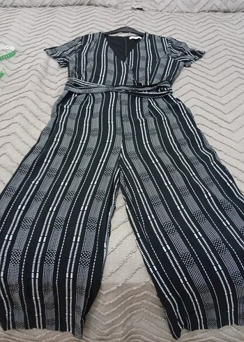 38 Beden gri Renk Gri Bağcıklı Kadın Uzun Tulum