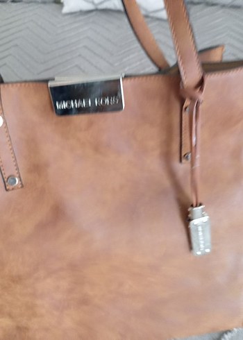 Taba Deri Kadın Omuz Çantası - Görsel 5