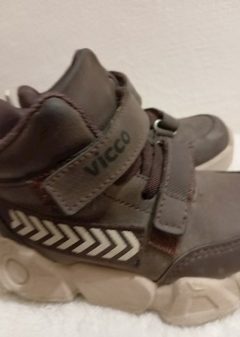 Erkek Çocuk Kahverengi Kaydırmaz Bantlı Bot - Görsel 4