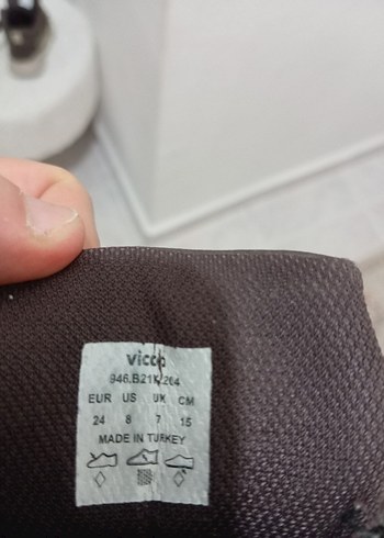 Erkek Çocuk Kahverengi Kaydırmaz Bantlı Bot - Görsel 8