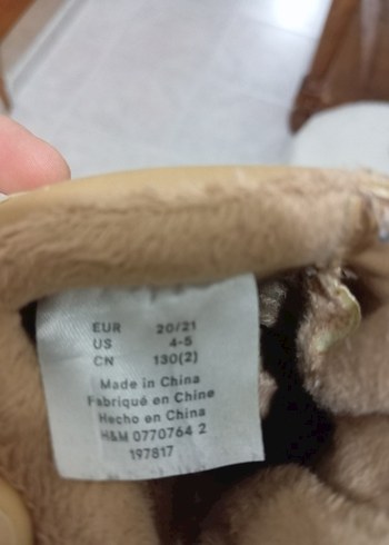 Açık taba Erkek Bebek çırtlı bot - Görsel 7