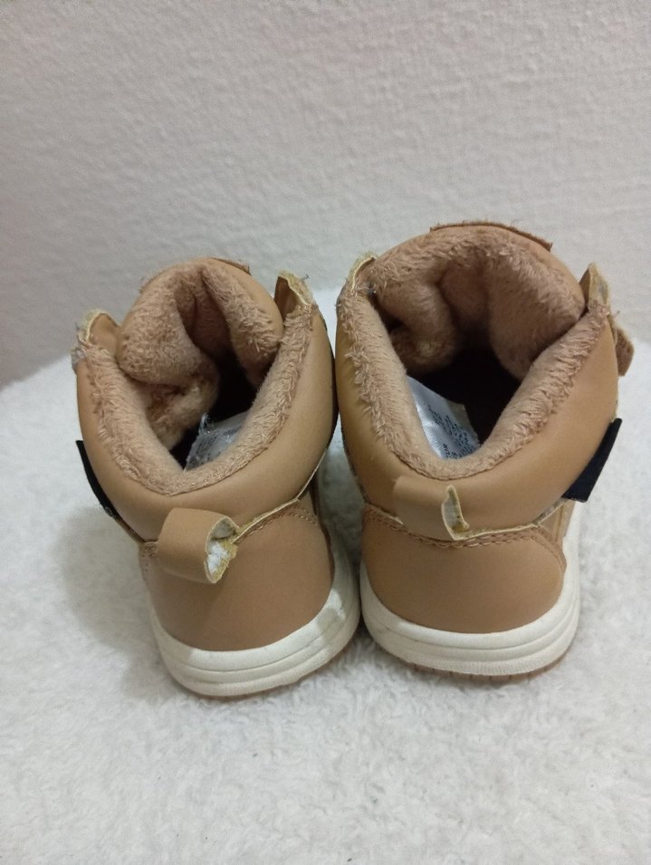 Açık taba Erkek Bebek çırtlı bot - Görsel 4