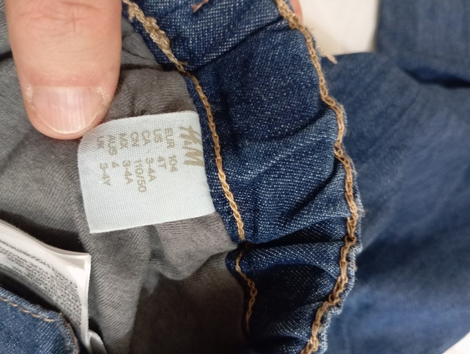 Erkek Çocuk lacivert Bol Kesim Kot Pantolon - Görsel 3