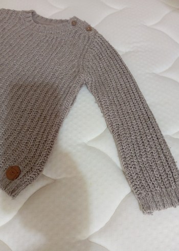 Bej Örgü Erkek Çocuk Kazak - Görsel 3