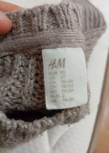 Bej Örgü Erkek Çocuk Kazak - Görsel 5