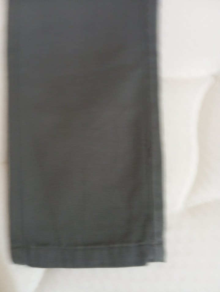 Düğmeli Gri Erkek Çocuk Kot Pantolon - Görsel 3