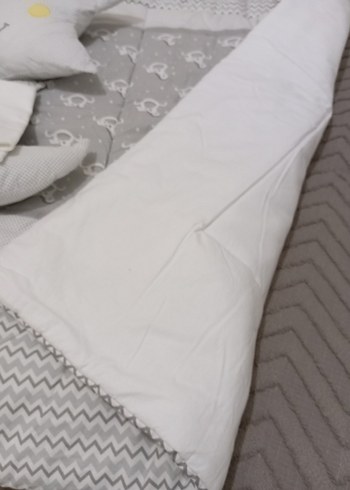 Mavi Baskılı Bebek Uyku Seti - Görsel 8