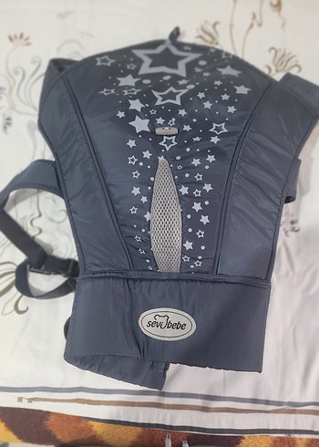Gri Yıldız Desenli Bebek Taşıyıcı - Görsel 5