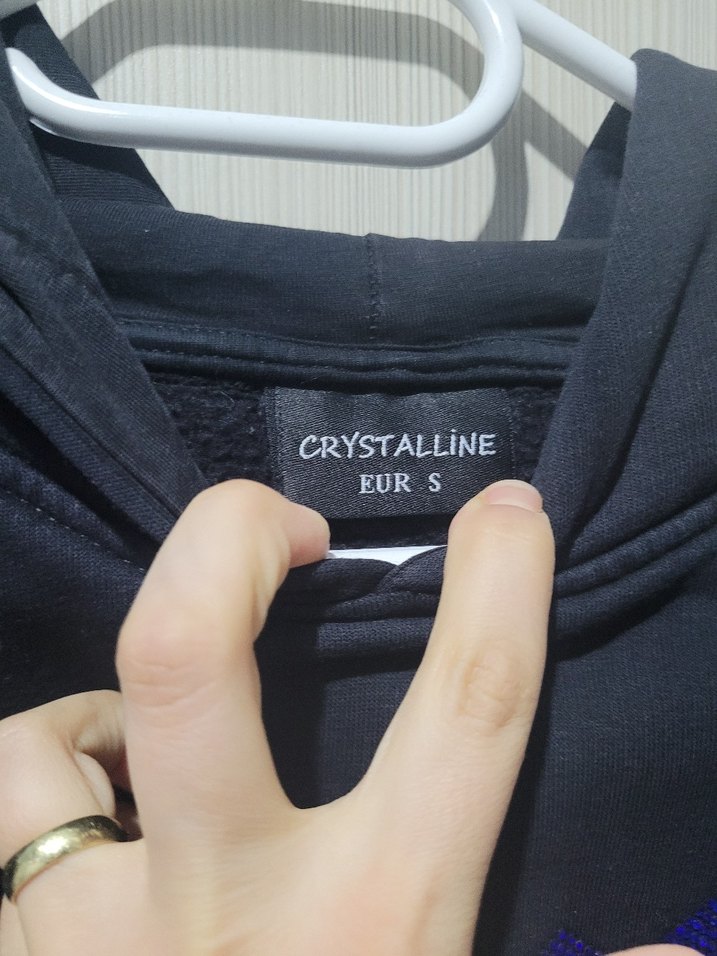 Siyah kadın sweetshirt - Görsel 2