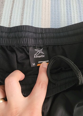 Erkek Siyah Rahat Kesim Fermuarlı Pantolon - Görsel 3