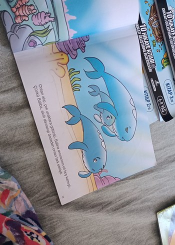  Beden Renk adeda yayincilik Baliba Çocuk Kitap Seti - 10 Kitaplı