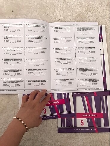  DİLKO YKS GRAMMAR&VOCABULARY JOURNAL 2-3-4-5 DERGİ