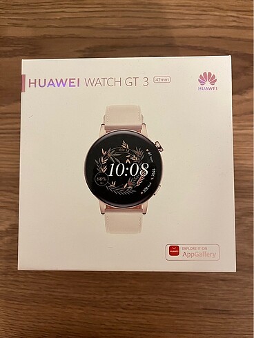 Huawei Gt3 42mm Elegant Deri Kordon Beyaz