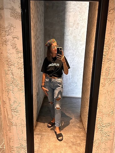 diğer Beden Baskılı tshirt