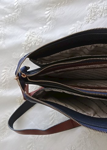 Beden Klasik Elegans Lacivert Kadın Çanta