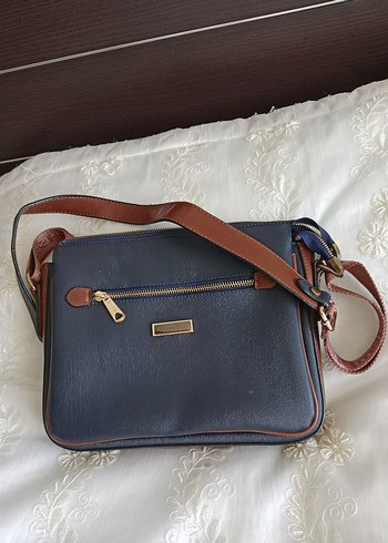 Klasik Elegans Lacivert Kadın Çanta