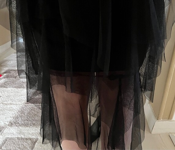 s Beden Siyah gothic etek