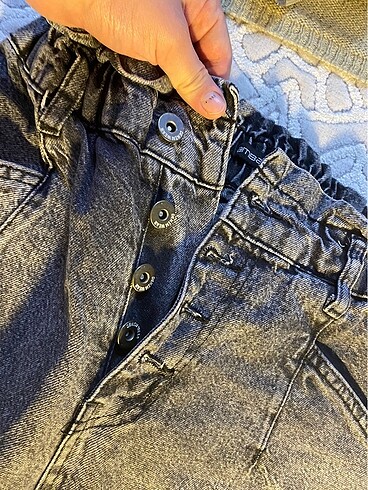 mom jeans yüksek bel kot