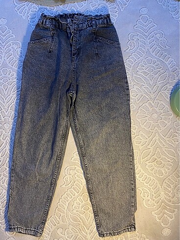 m Beden mom jeans yüksek bel kot