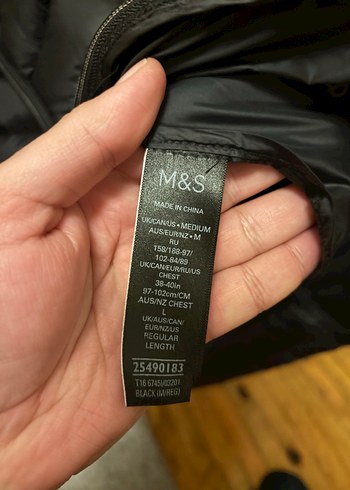 Marks & Spencer Kuş Tüyü Mont - Görsel 3