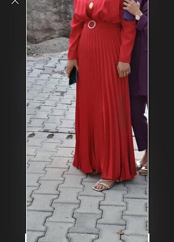 Kadın tesettür abiye elbise