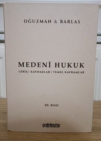 Medeni Hukuk - Giriş, Kaynaklar, Temel Kavramlar