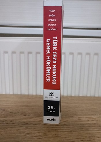Türk Ceza Hukuku Genel Hükümler Kitabı
