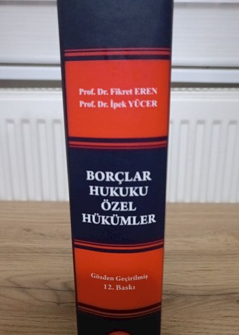 Borçlar Hukuku Özel Hükümler 12. Baskı
