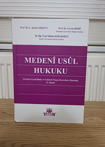 Medenî Usûl Hukuku Kitabı - 13. Baskı eşya hukuku ceza özel2adet