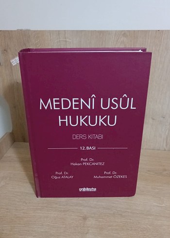 Medenî Usûl Hukuku Ders Kitabı 12. Baskı