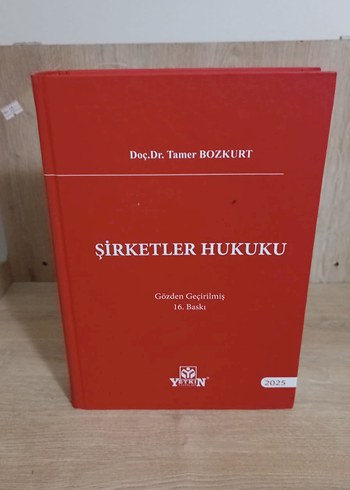 Şirketler Hukuku Kitabı 2025, 16. Baskı
