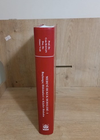 Medeni Hukuk Dersleri - I Kitabı