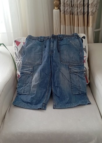 Replay Mavi Denim Kargo Sort