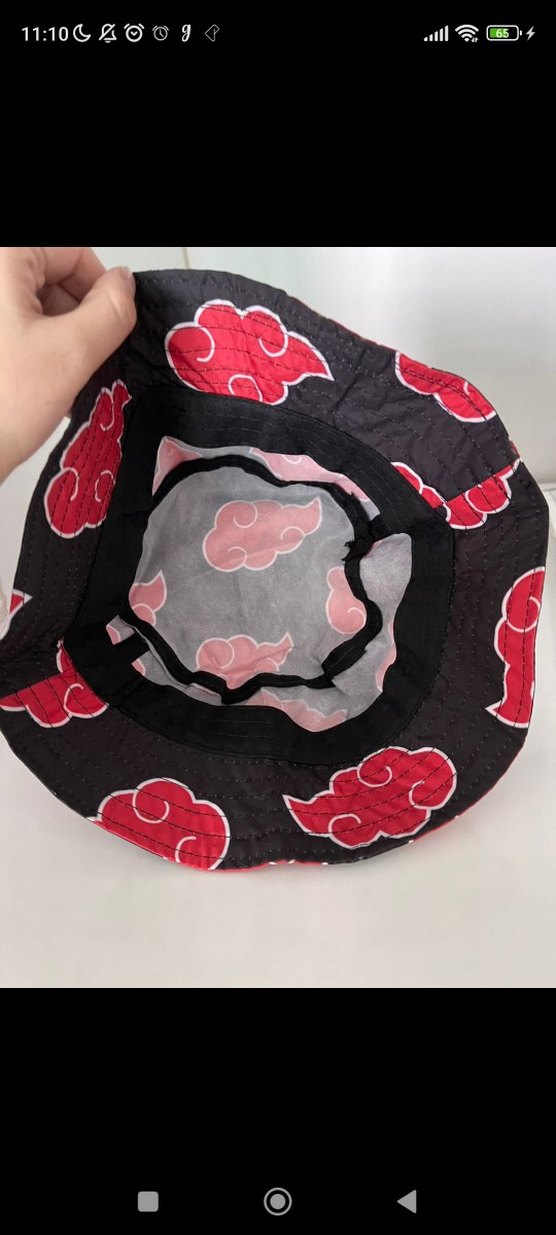 Naruto Akatsuki Clouds şapka - Görsel 5