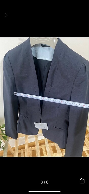 38 Beden Beymen Etiketli 38 Beden Bayan Ceket