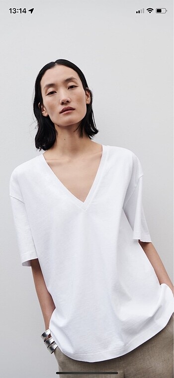 Zara Zara Oversize Fit Tshirt M Beden