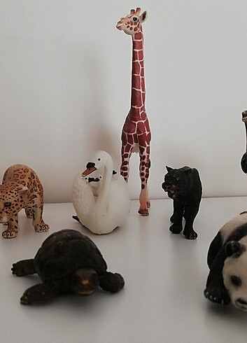  Schleich 19 adet hayvan