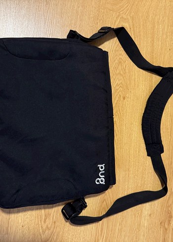Diğer Pug Marka Siyah Omuz Cantasi Postaci Cantasi Laptop Cantasi