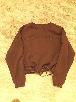 Kahverengi Sweat