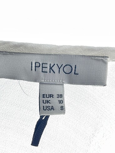 s Beden beyaz Renk ipekyol Bluz %70 İndirimli.