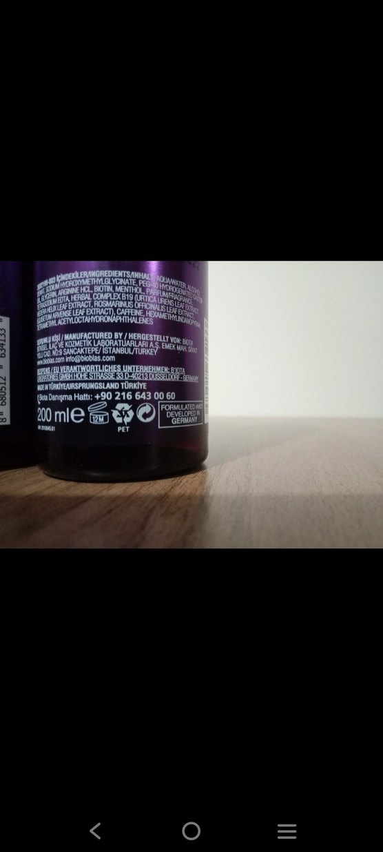 Bioblas Saç Dökülmesine Karşı Tonik - Görsel 4