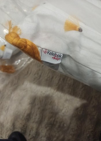 kelebek marka kırlent - Görsel 4