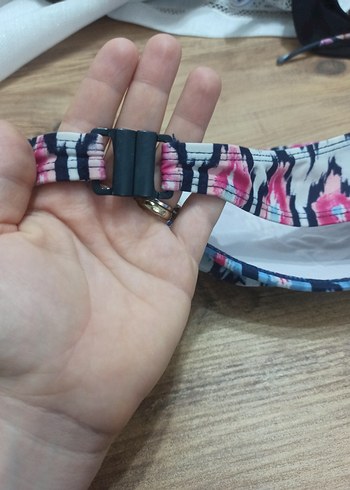 Bohem Çok Renkli Bantlı Bikini Üstü - Görsel 2