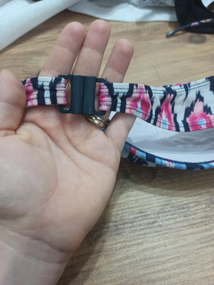 Bohem Çok Renkli Bantlı Bikini Üstü - Görsel 2