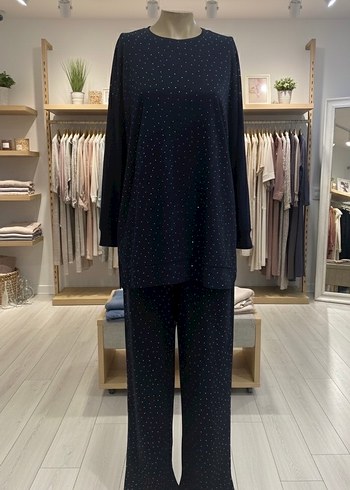 Kadın modal taşlı takım - Görsel 2